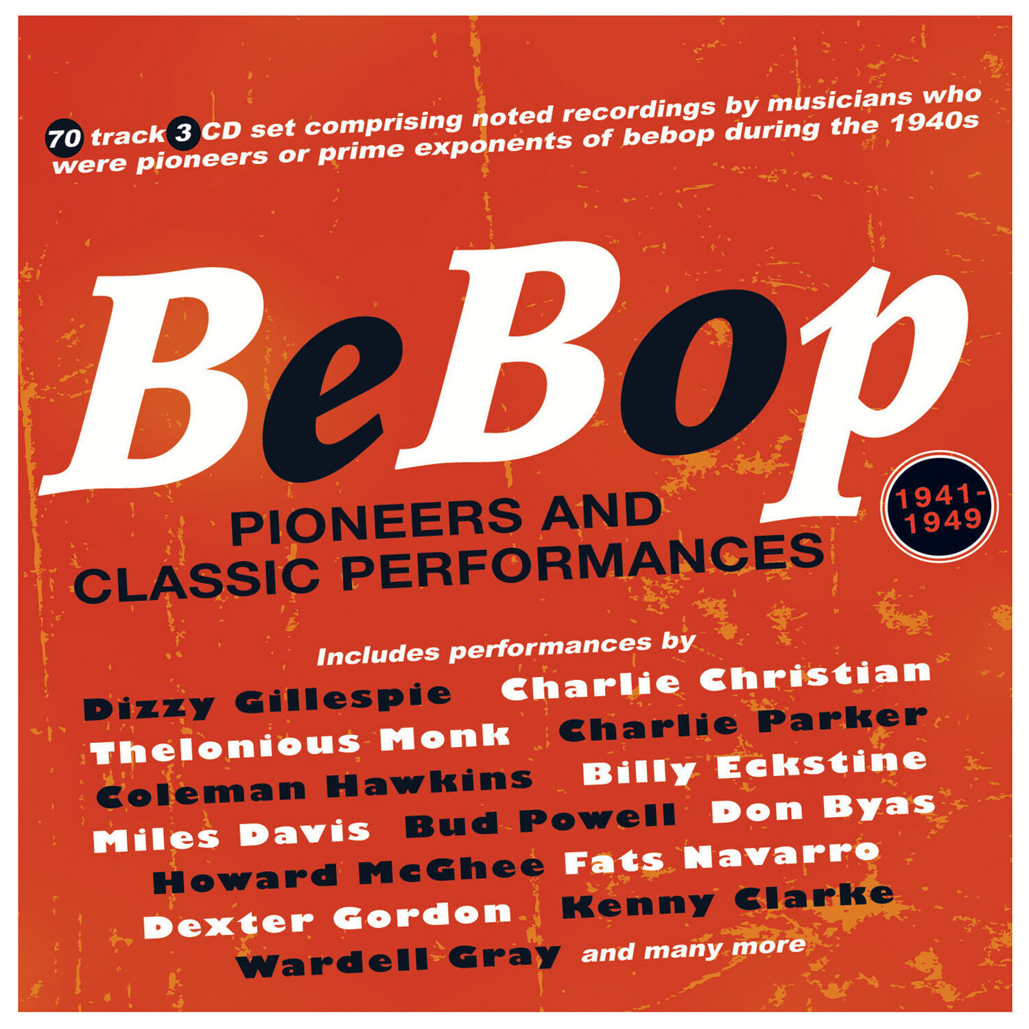 Various Artists Bebop: Pioneers and Classic Performances 1941-1949 (CD) Album
