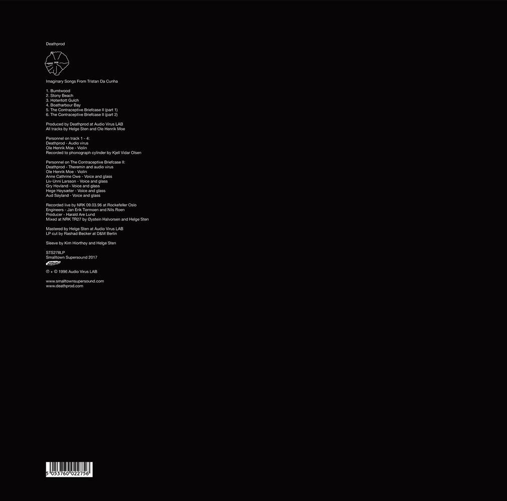 Imaginary Songs From Tristan Da Cuhna - Deathprod (Vinile)