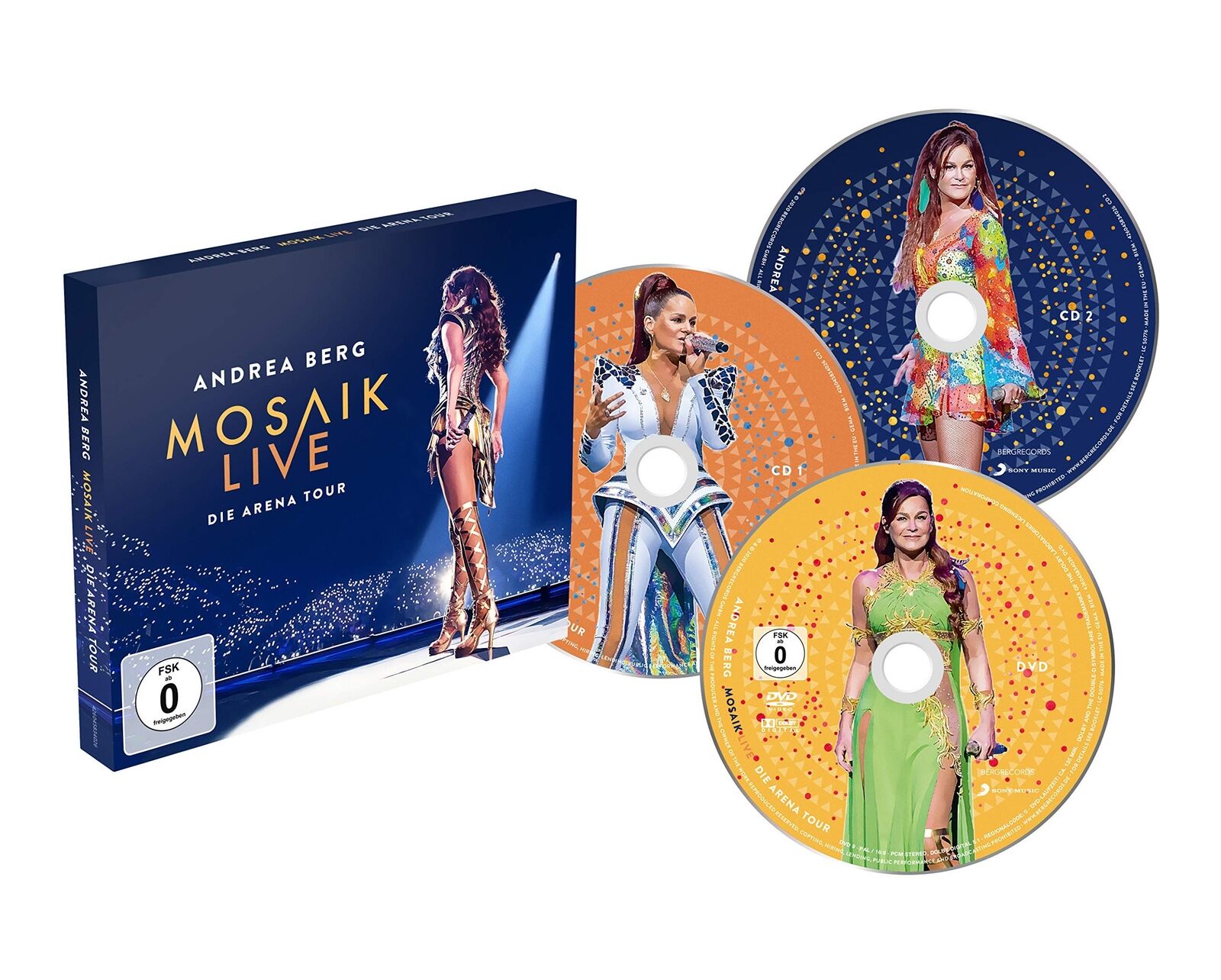 Andrea Berg Mosaik Live-die Arena Tour (CD)