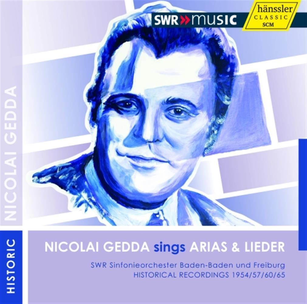 Nicolai Gedda: Sings Arias & Lieder - AA.VV. (Audio Cd)