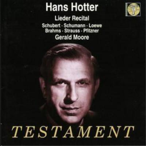 Various Composers Lieder Recital/hotter/moore (CD) Album