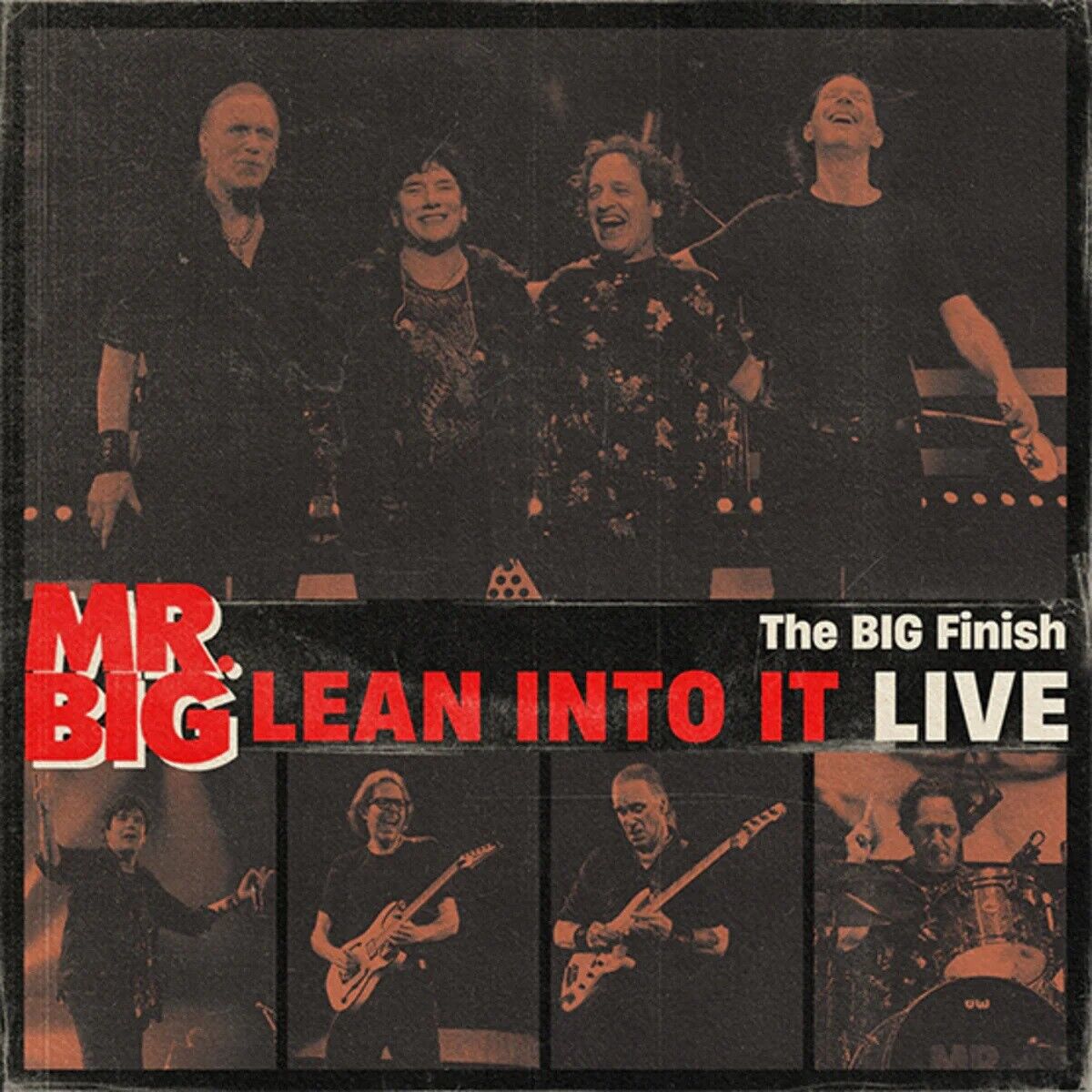 Mr. Big The Big Finish - Lean Into It Live (RSD Black Red Splatter (Vinyl LP)
