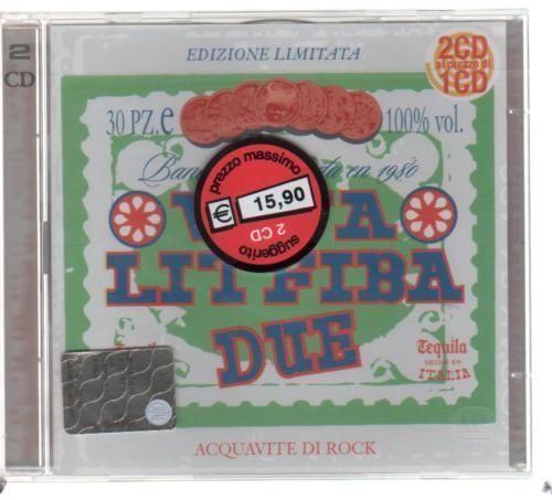 LITFIBA VIVA LITFIBA VOL.2 - 2 CD F.C. SIGILLATO!!!