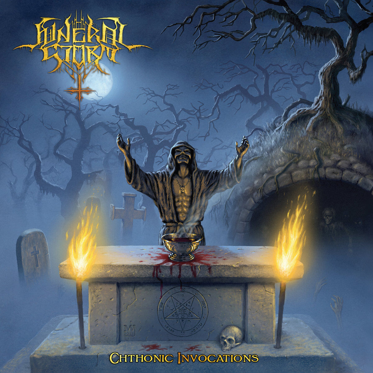 Funeral Storm Chthonic invocations (Vinyl LP) 12" Album
