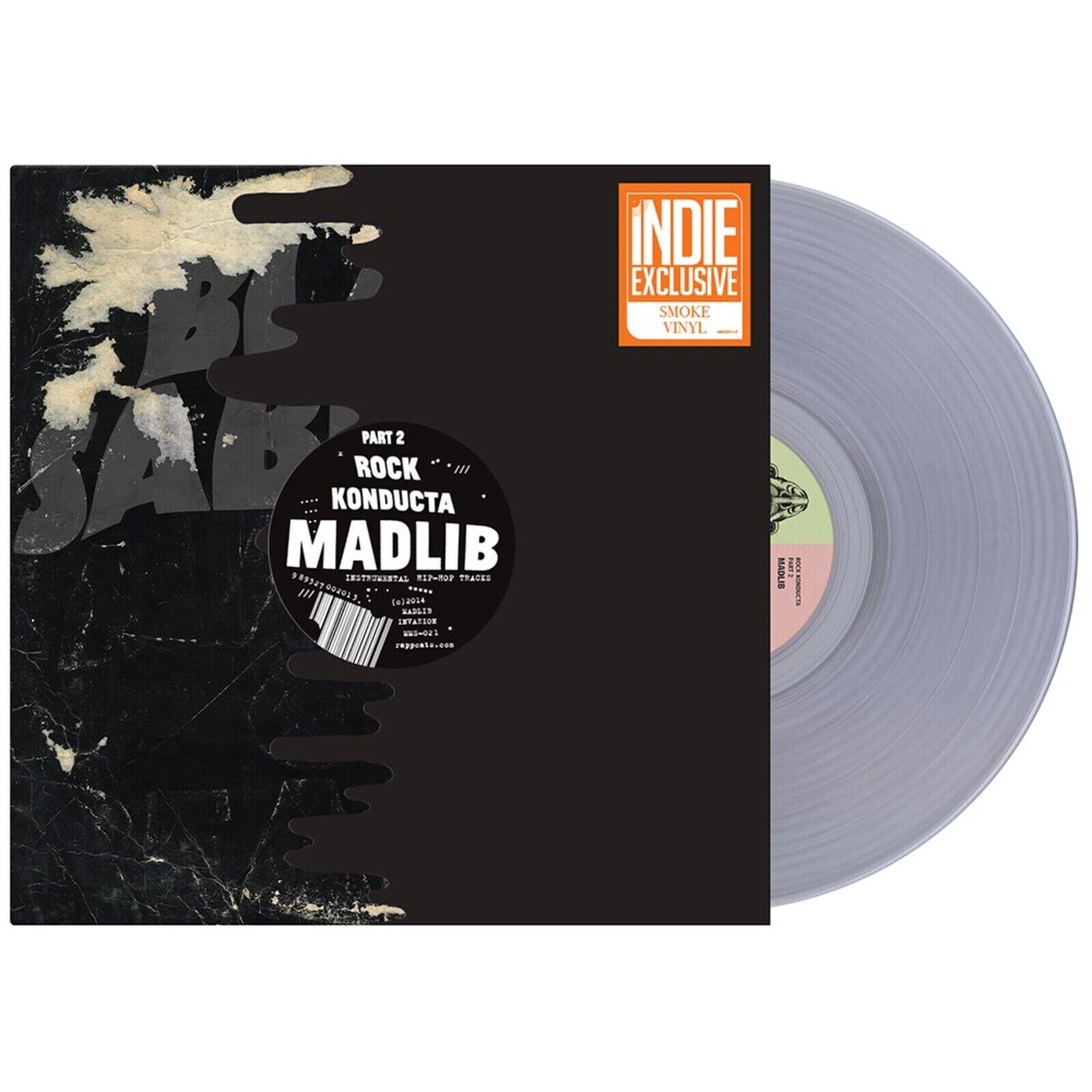 Madlib Rock Konducta Pt. 2 (Smoke Vinyl) LP Vinyl NEW