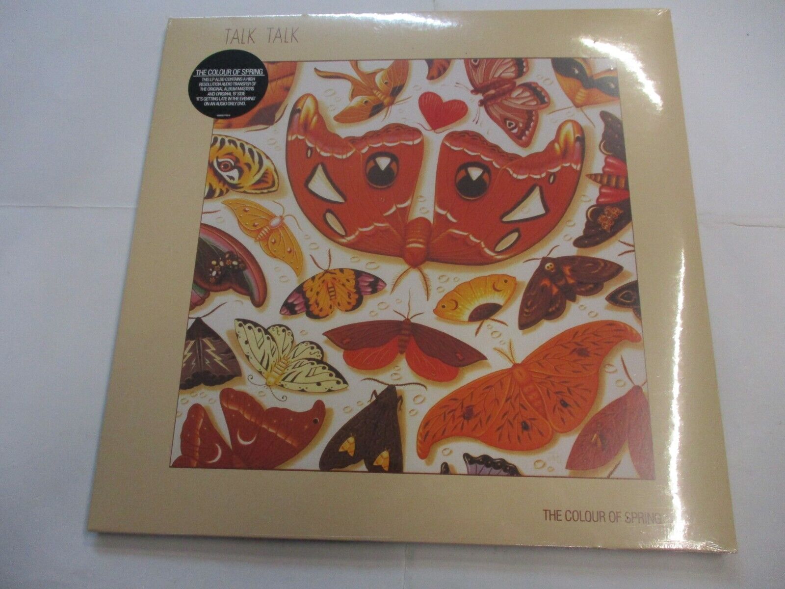 TALK TALK - THE COLOUR OF SPRING - LP REISSUE VINYL NEW SEALED 2014 INCL. DVD