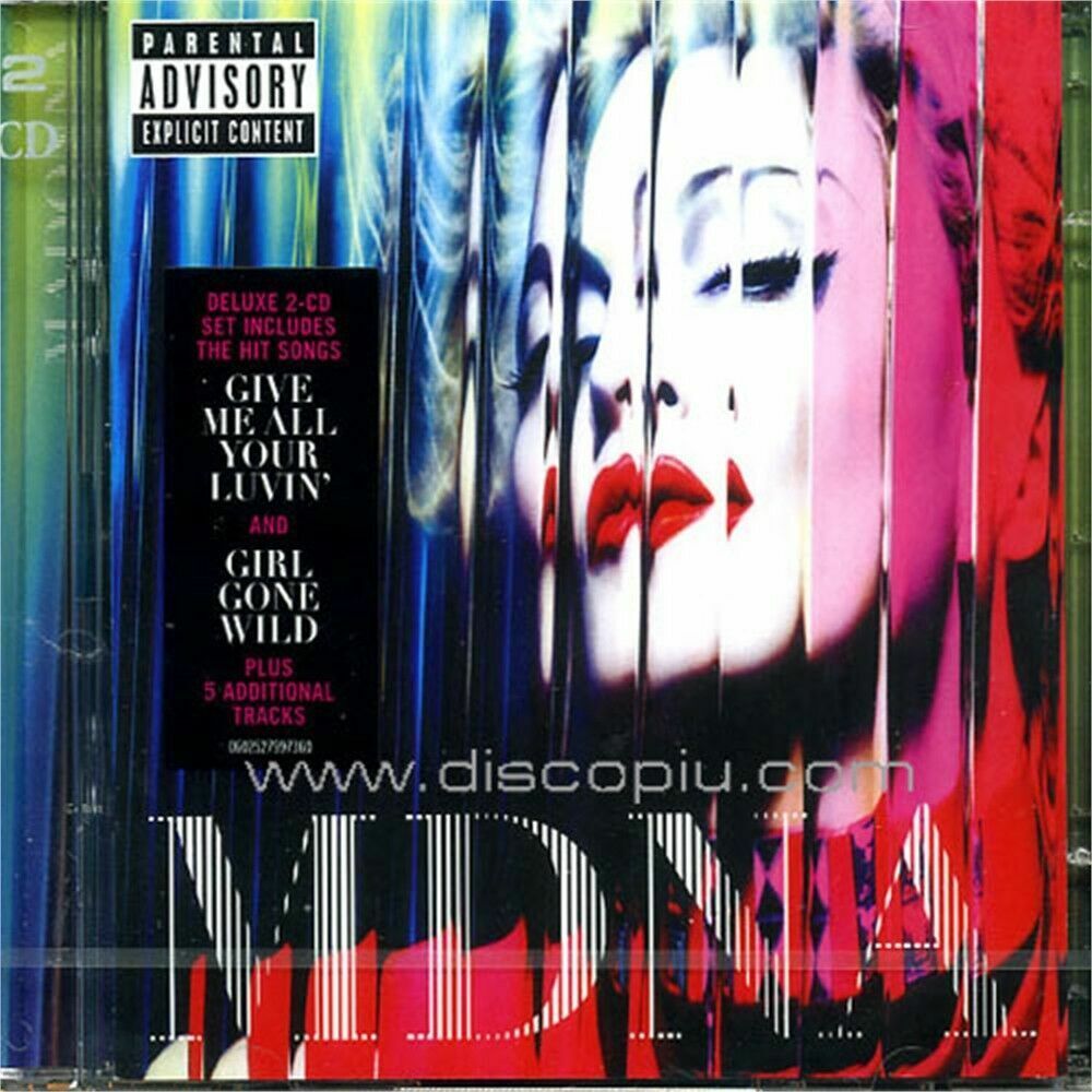 MADONNA - mdna CD standard edition originale NUOVO mai suonato sigillato