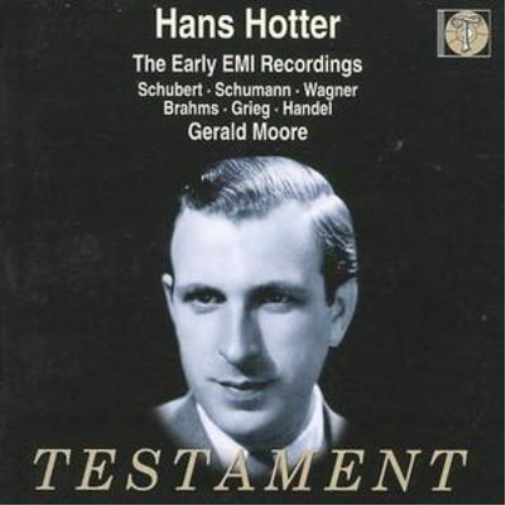 Hans Hotter Hans Hotter - Lieder Recital (Moore) (CD) Album