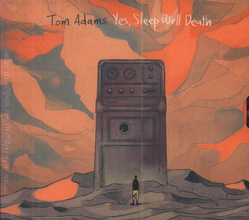 Tom Adams Yes, Sleep Well Death CD UK Kowloon 2018 in card outer slip case brand