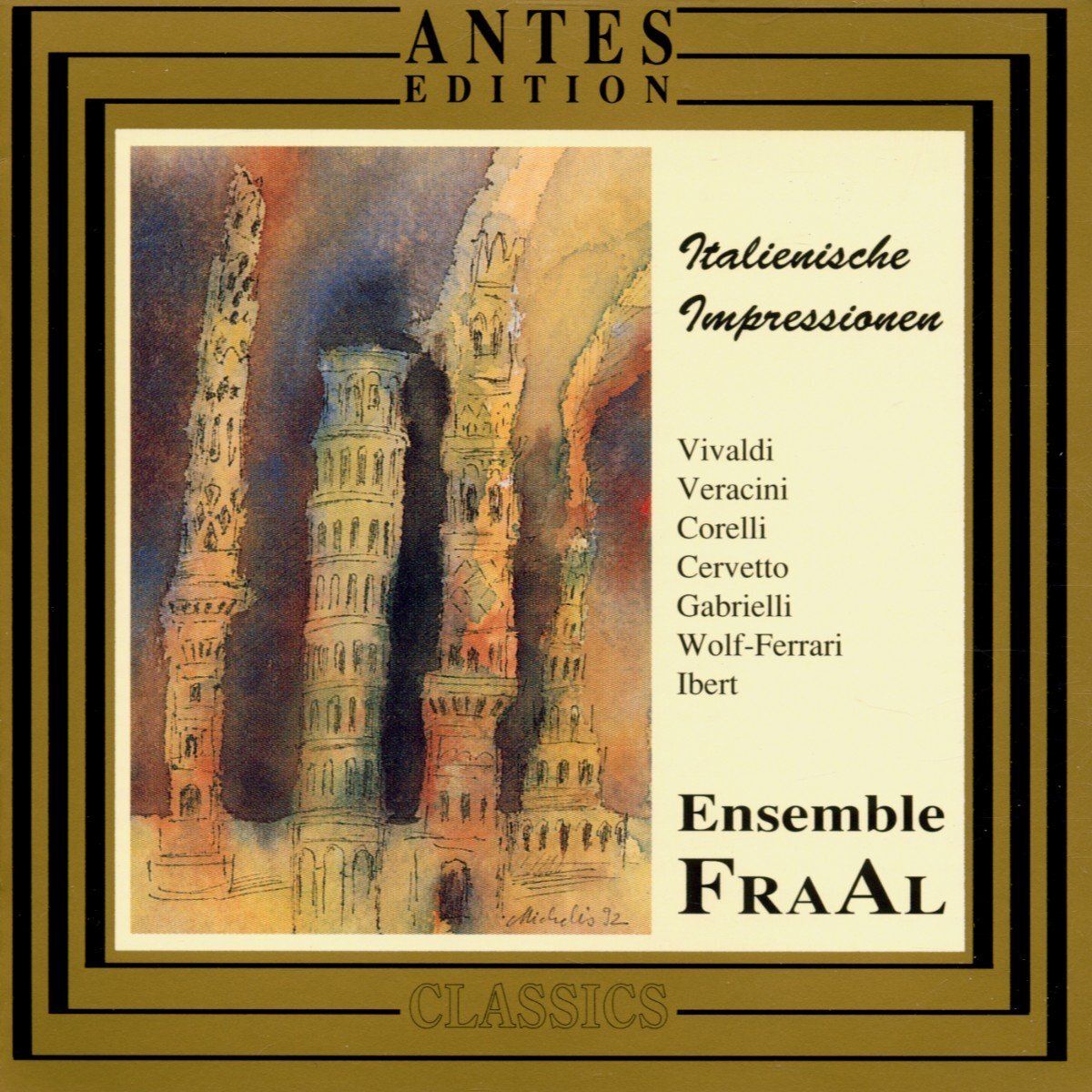 Ensemble Fraal Italienische Impressionen Impressions From Italy (CD)