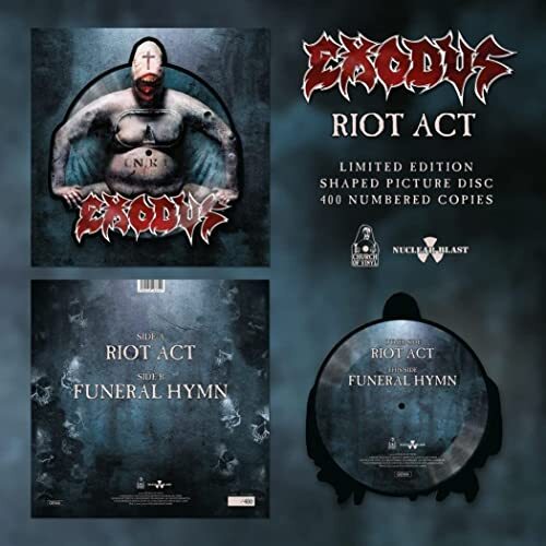 Exodus Riot Act/Funeral Hymn (Vinyl LP) 12" Album Picture Disc (Limited Edition)