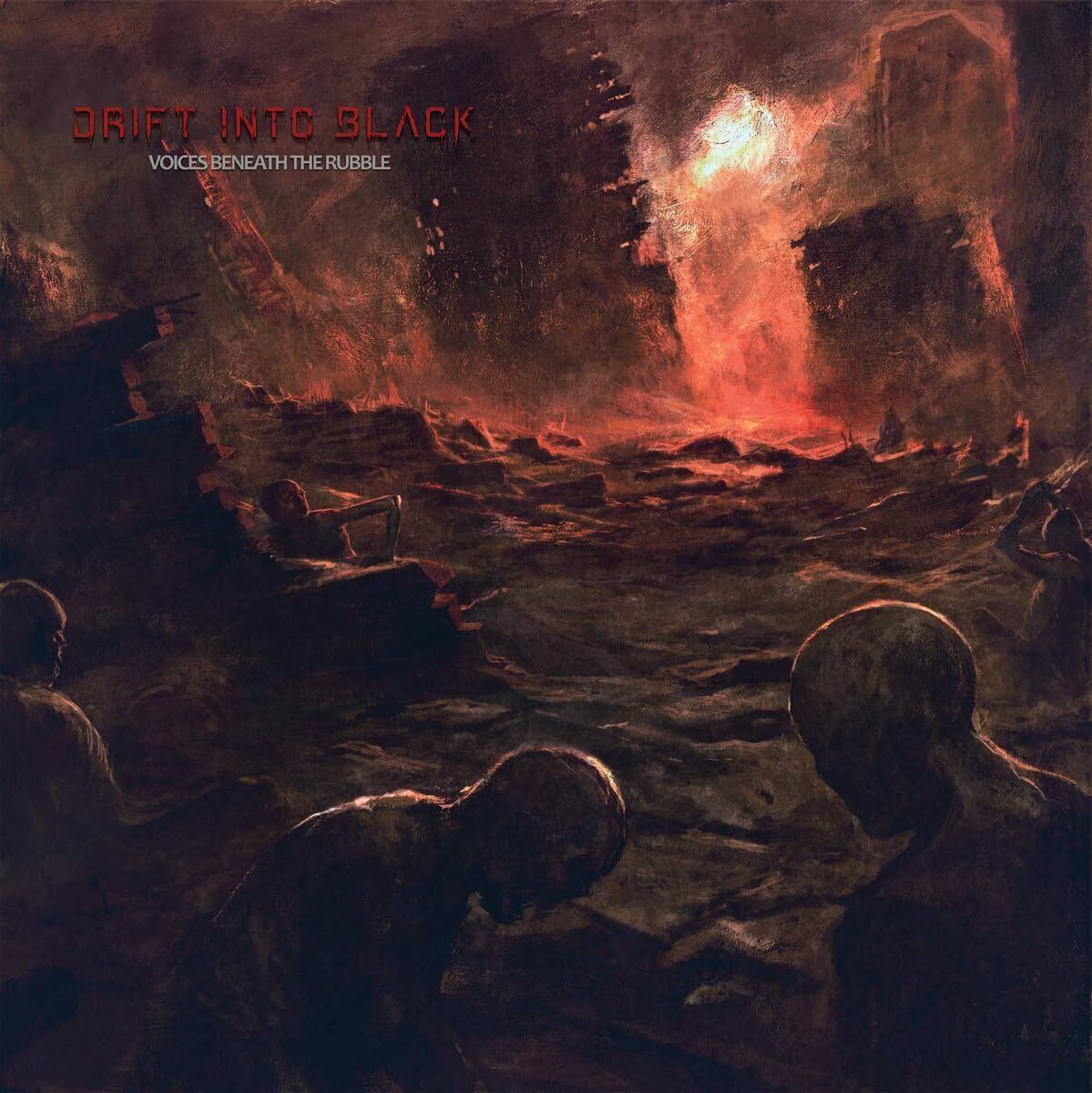 Drift into Black Voices beneath the rubble (CD) Album