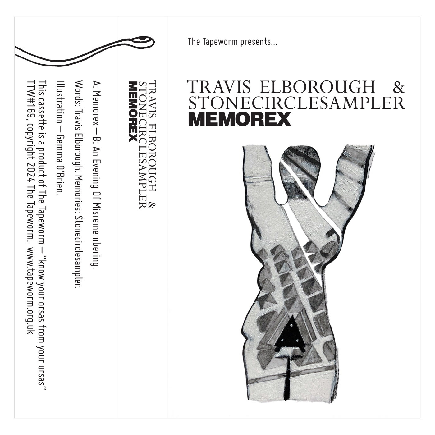 Travis Elborough and Stonecirclesampler Memorex Cassette TTW169 NEW