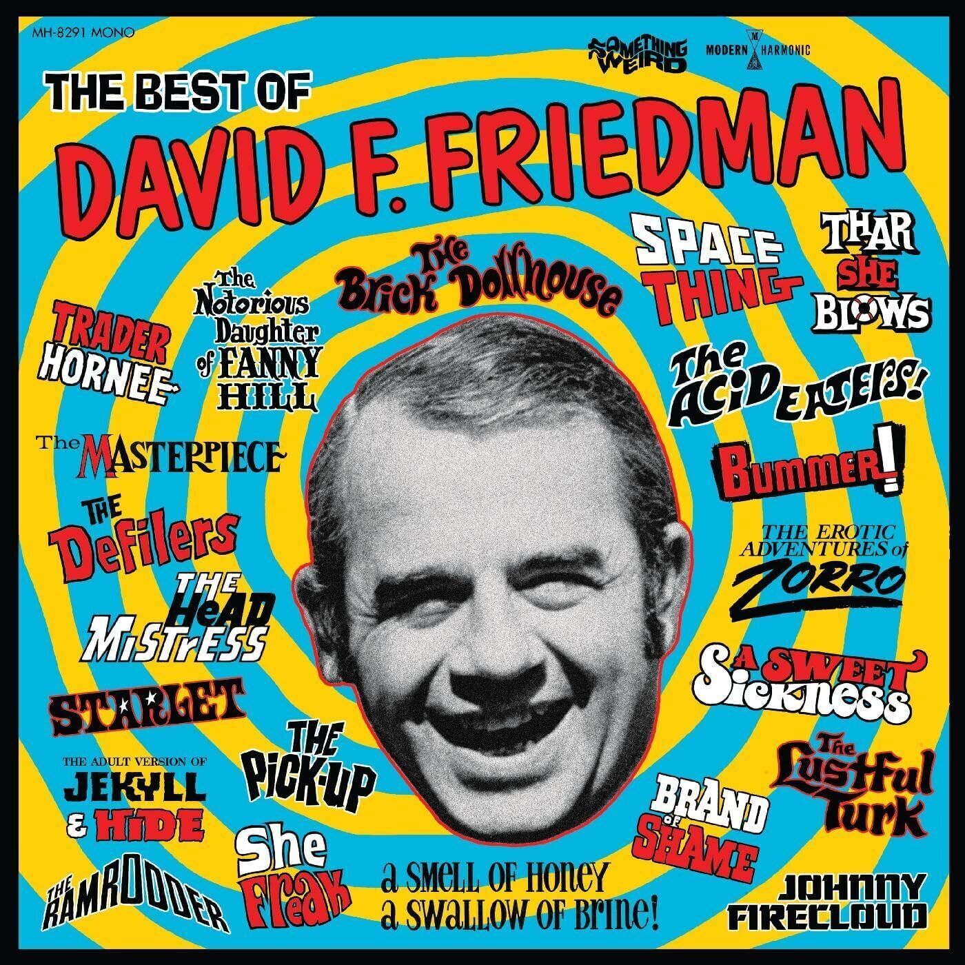 Something Weird The Best of David F. Friedman (CD) Album with DVD