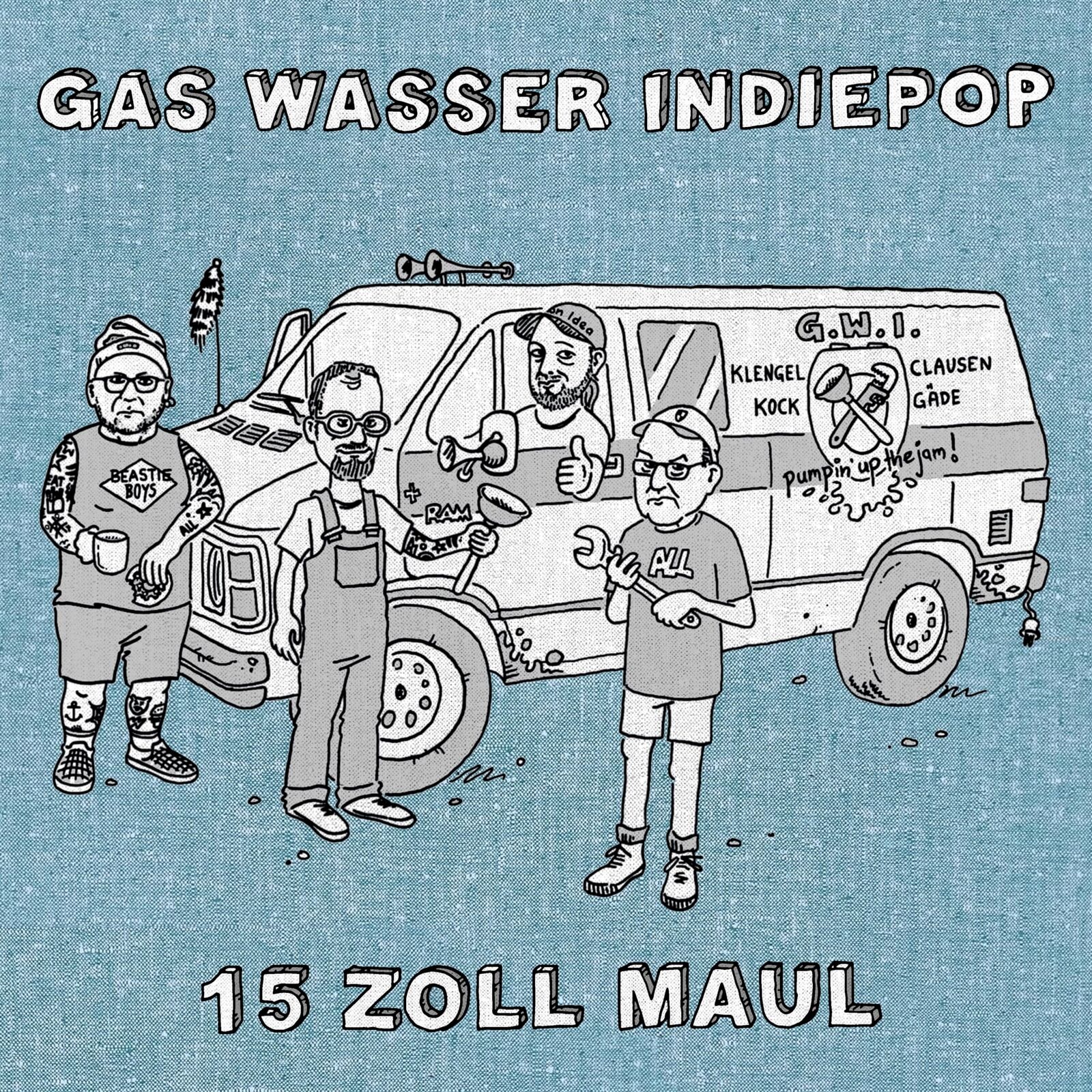 Gas Wasser Indiepop 15 Zoll Maul (Vinyl LP)