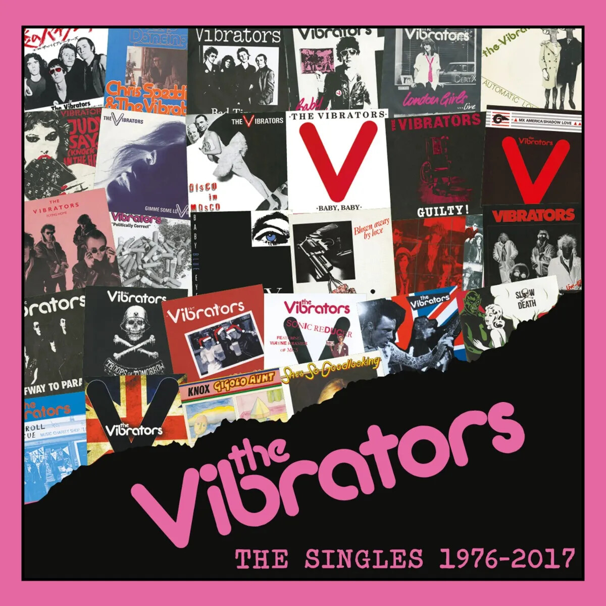 The Vibrators The Singles 1976-2017 (CD) Box Set
