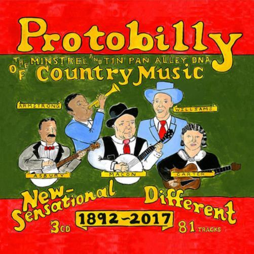 Various Artists Protobilly: The Minstrel and Tin Pan Alley DNA of Country M (CD)