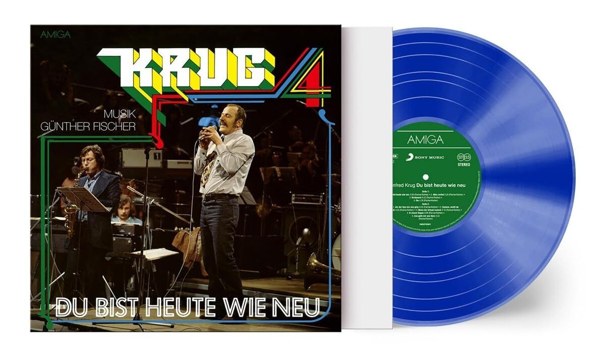 Krug, Manfred No.4: du Bist Heute Wie Neu/Transparent (Vinyl LP)