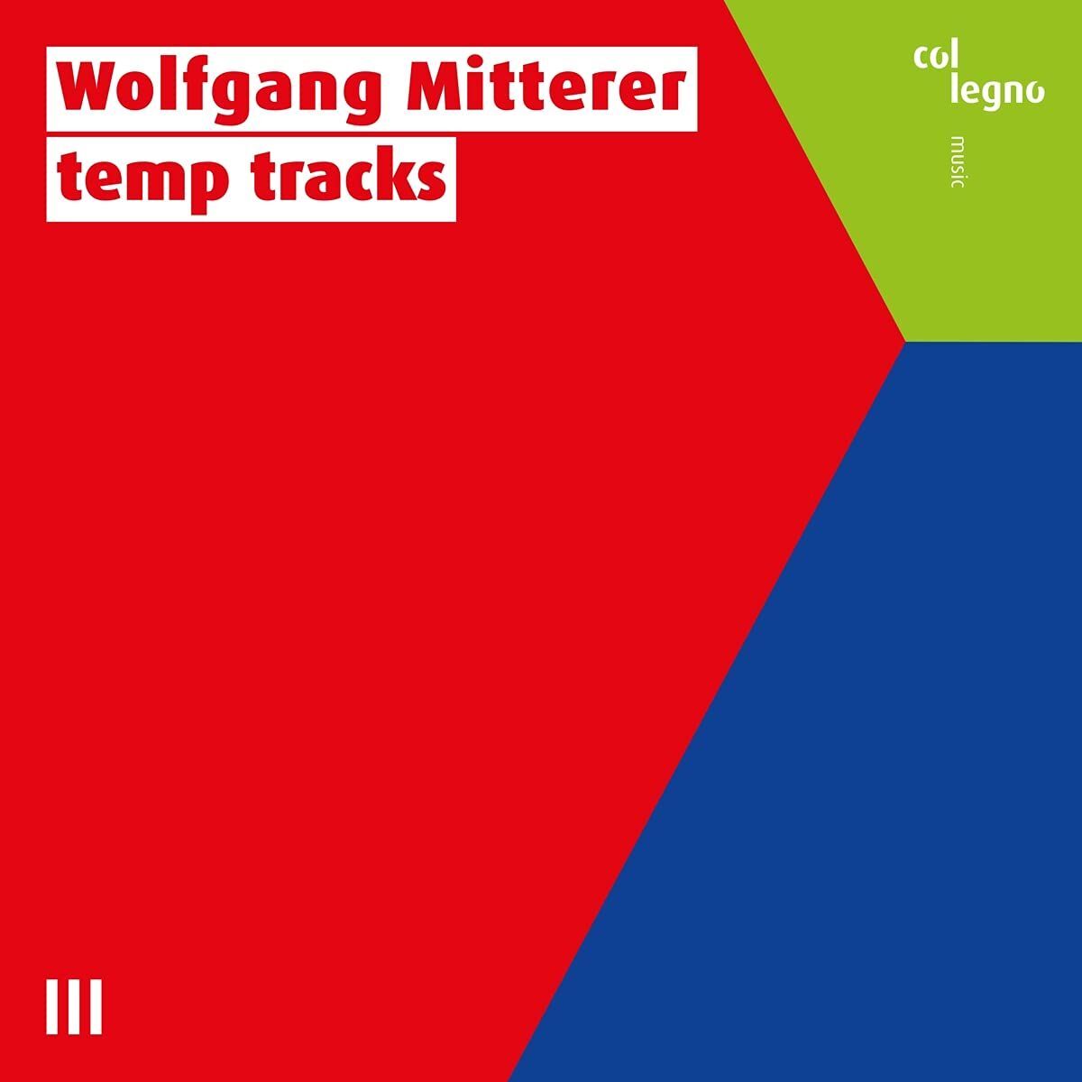 Audio Cd Wolfgang Mitterer - Temp Tracks, Vol.1