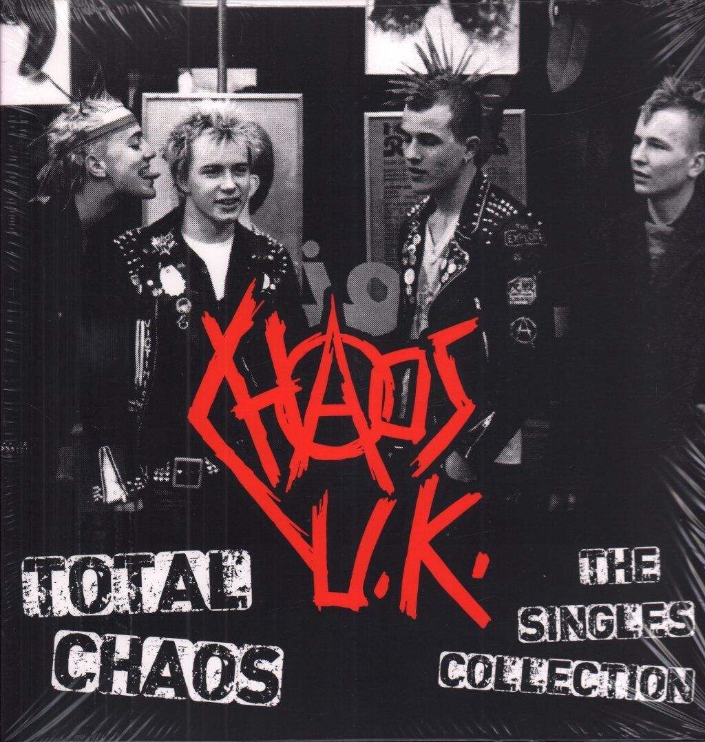 Chaos UK Total Chaos the Singles Collection LP vinyl UK Audio Platter 2022 black