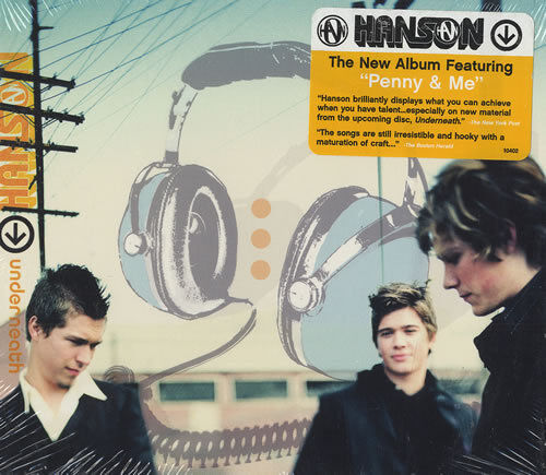 HANSON - UNDERNEATH CD SLIPCASE NEW