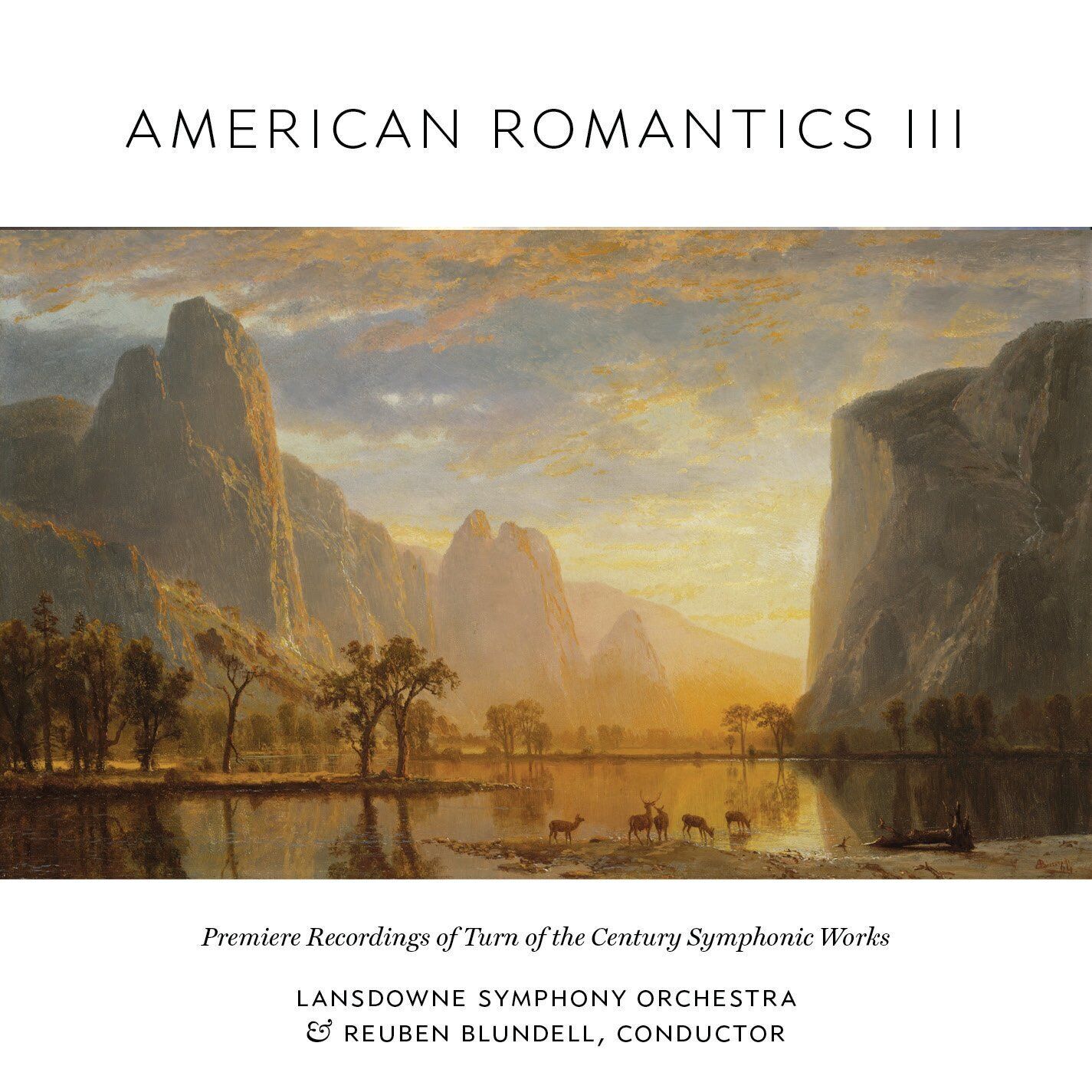 LANSDOWNE SYMPHONY ORCHESTRA American Romantics (CD)