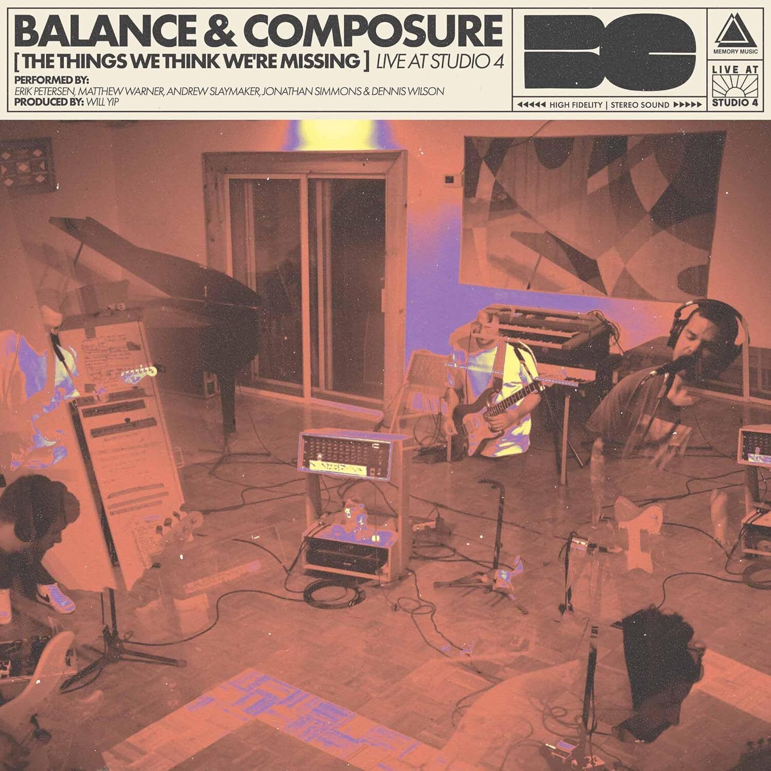 Balance and Composu The Things We Thing We're Missing: Live at Studio (Vinyl LP)