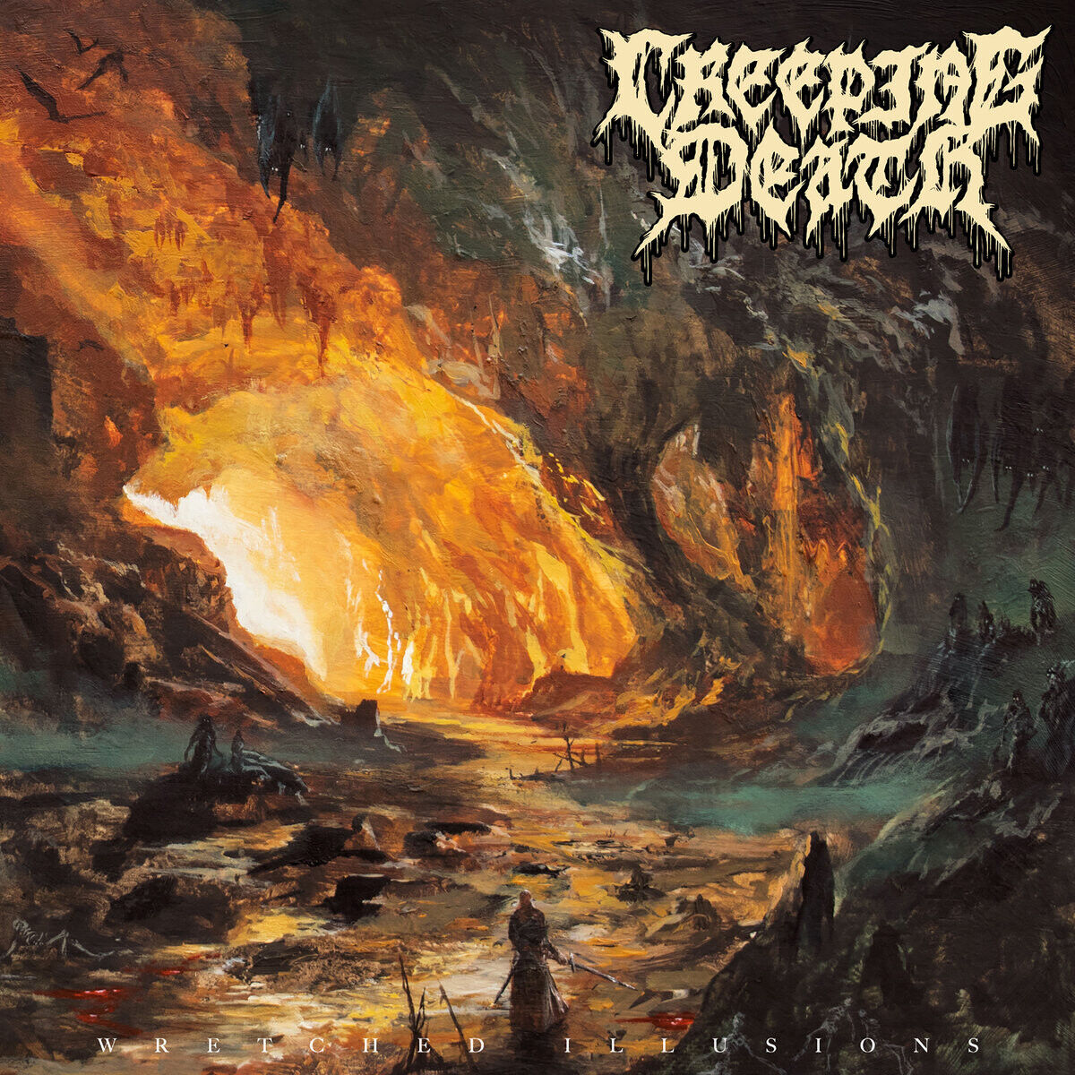 Creeping Death Wretched Illusions (Vinyl LP) 12" Album