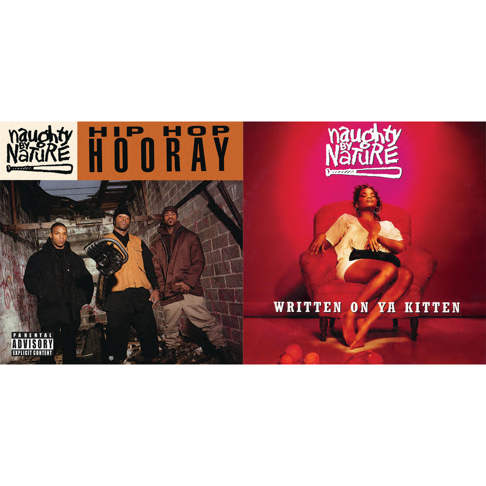 Naughty By Nature Hip Hop Hooray/Written On Ya Kitten (Vinyl LP) 7" Single