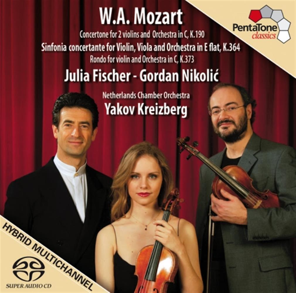 Wolfgang Amadeus Mozart - Sinfonia Concertante Per Violino E Vi... (Audio Cd)