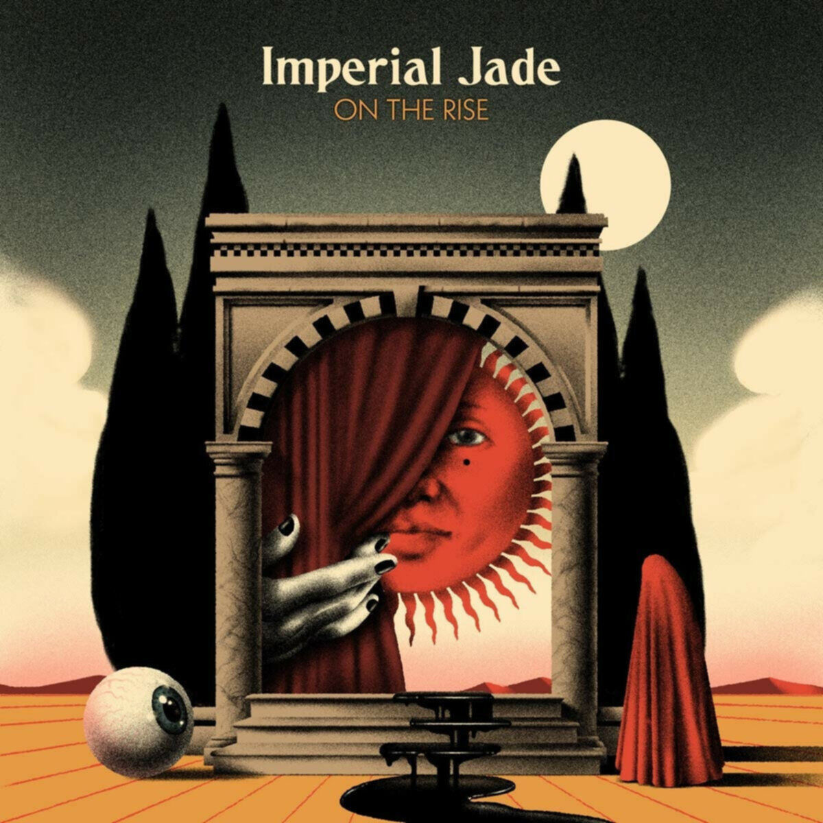 Imperial Jade - On The Rise (Vinyl Transparent Red Edt.) - Vinili LP Pop