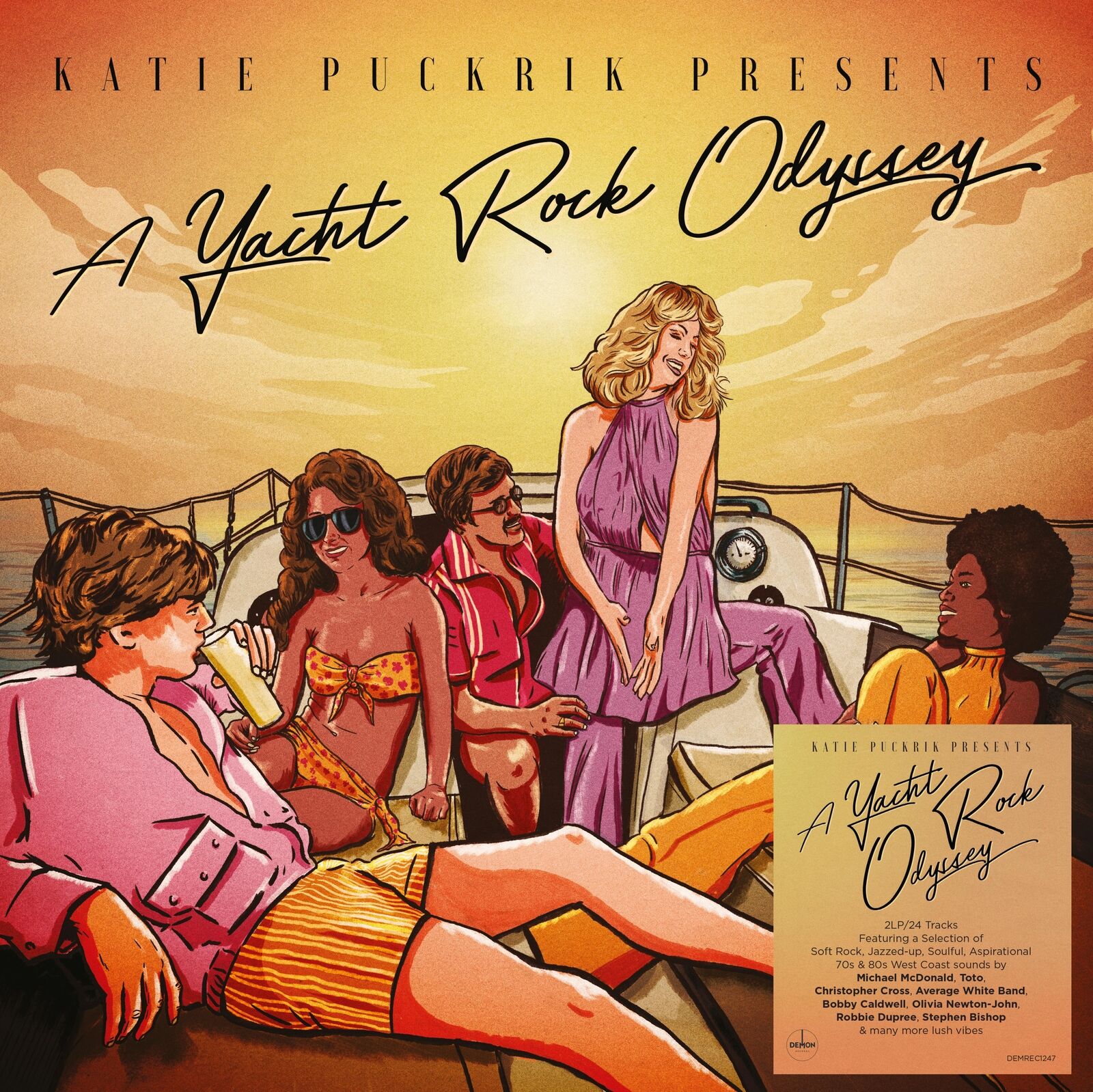 Various Artists Katie Puckrik Presents a Yacht Rock Odyssey (Vinyl LP) 12" Album