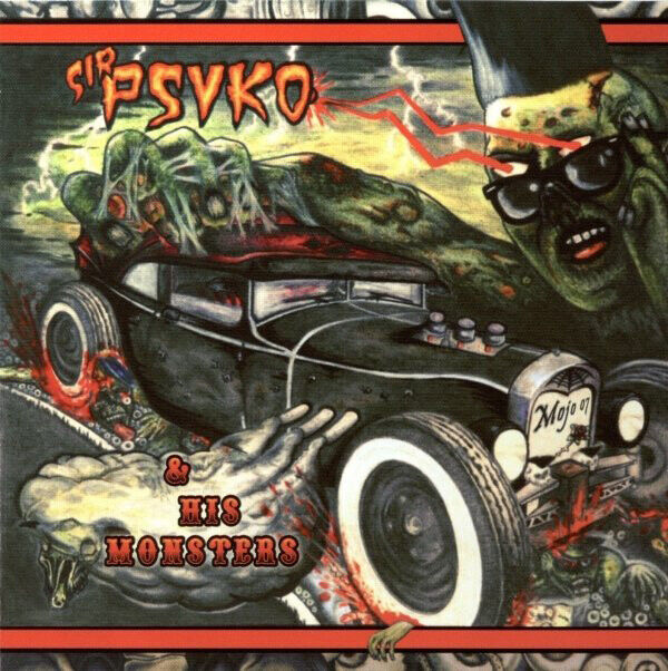 Sir Psyko & His Monsters Zombie Rock (CD) Album
