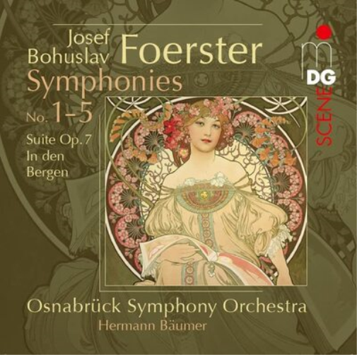 Josef Bohuslav Foerster Josef Bohuslav Foerster: Symphonies No. 1-5 (CD) Box Set
