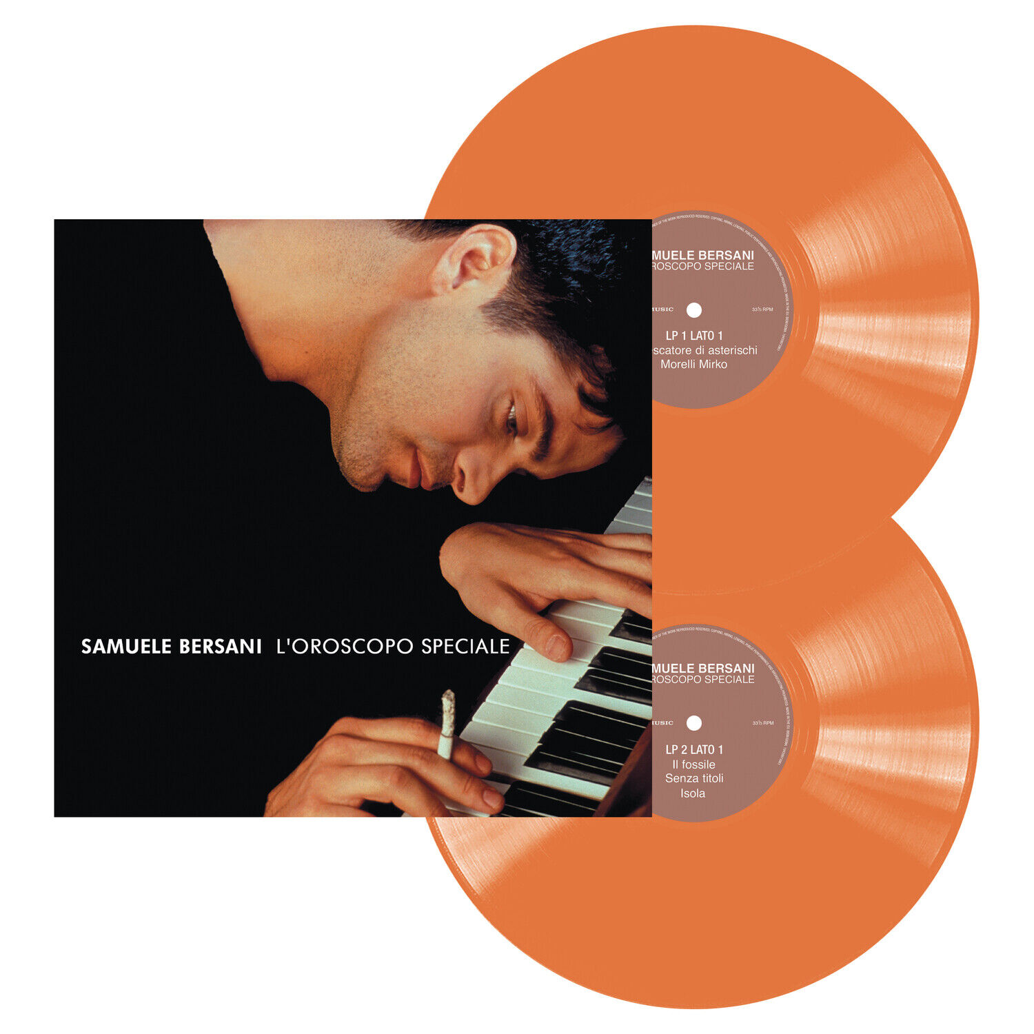 SAMUELE BERSANI - L'OROSCOPO SPECIALE - LP VINILE ORANGE NUOVO SIGILLATO LIMITED