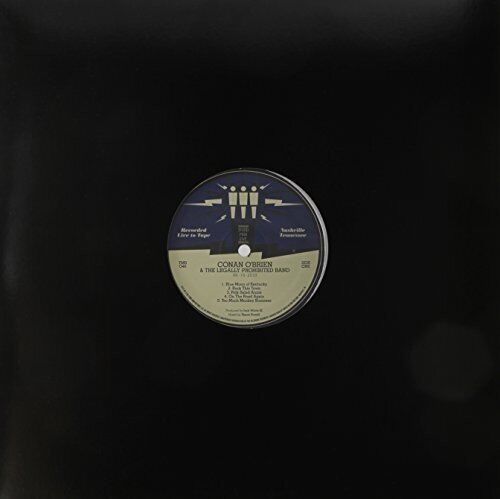 O'brien,CONAN & THE LEGALLY PROHIBITED BAND Third Man Live 06-10-2010 (Vinyl LP)