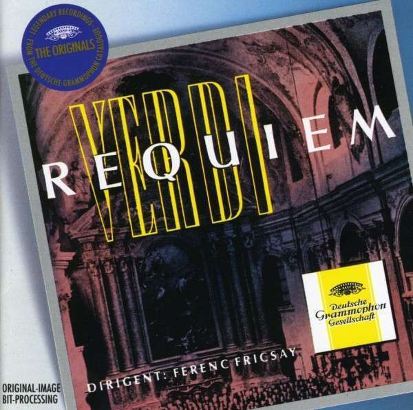 Giuseppe Verdi - Requiem - Ference Fricsay CD THE ORIGINALS