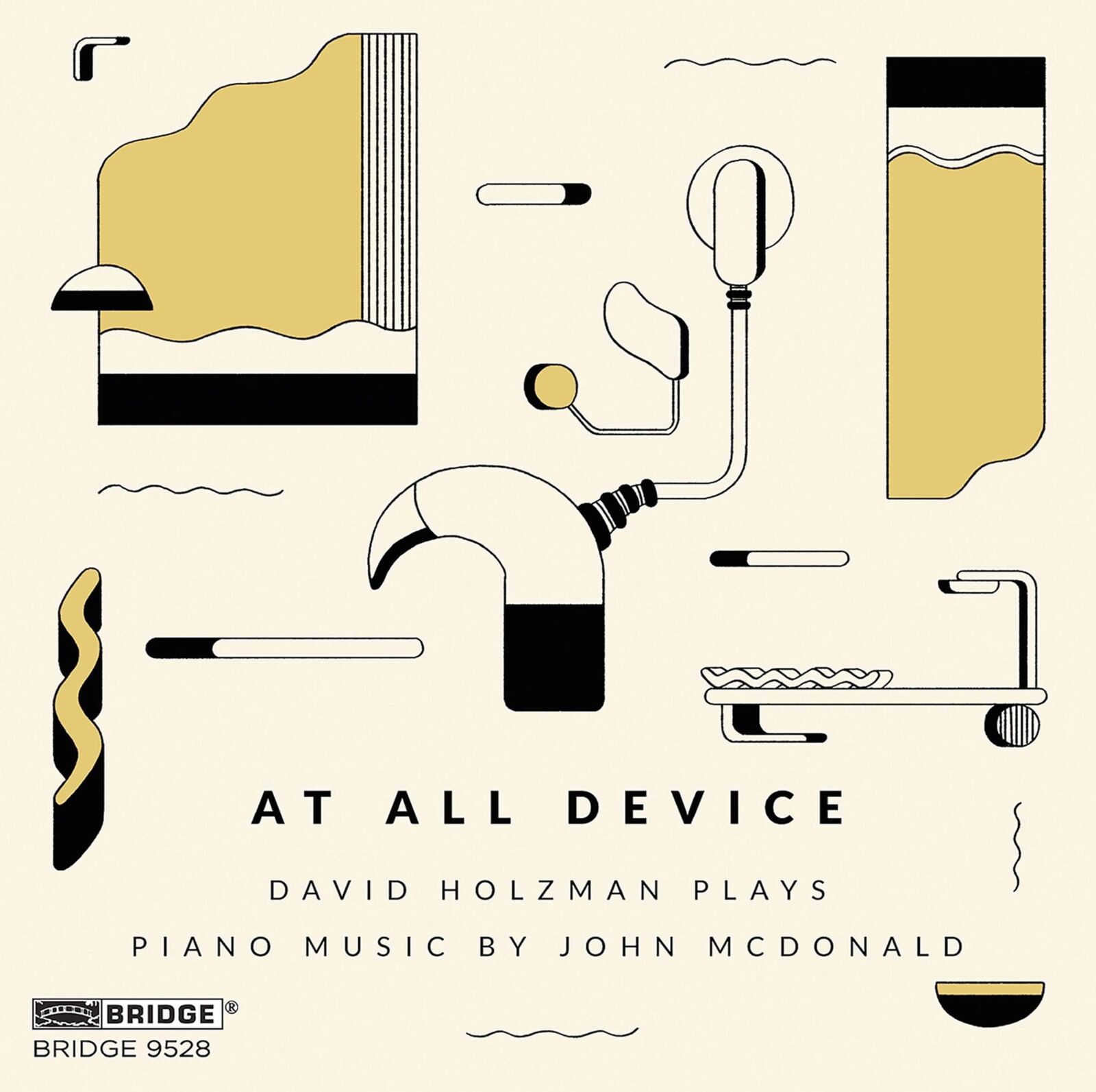 BRIDGE9528 David Holzman John McDonald: At All Device CD NEW