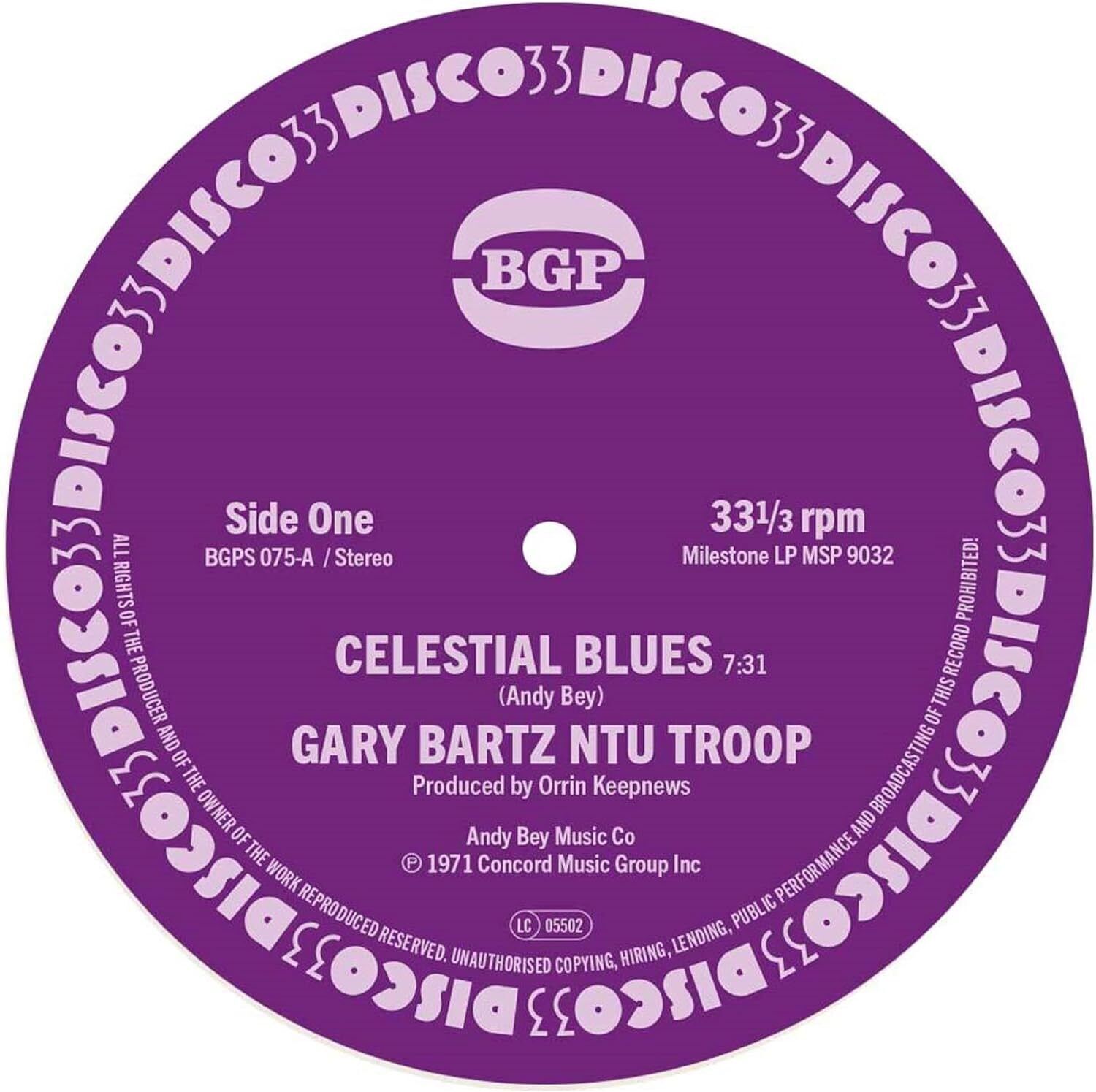 Gary Bartz NTU Troop/Gary Bartz Celestial Blues/Gentle Smiles (Vinyl LP)