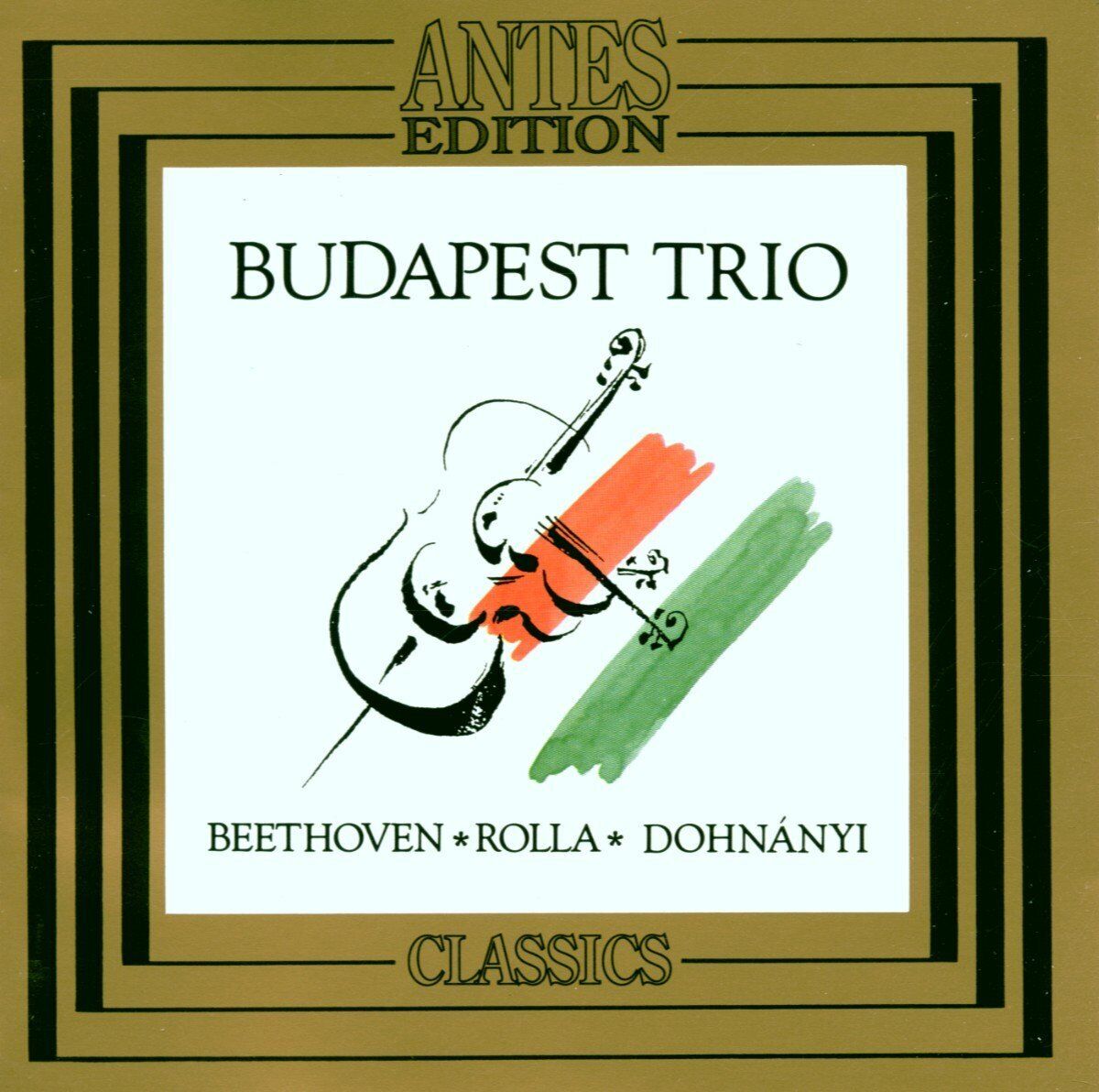 BEETHOVEN / ROLLA / DOHNANYI Budapest Trio Plays Rolla Beethoven / Dohnanyi (CD)