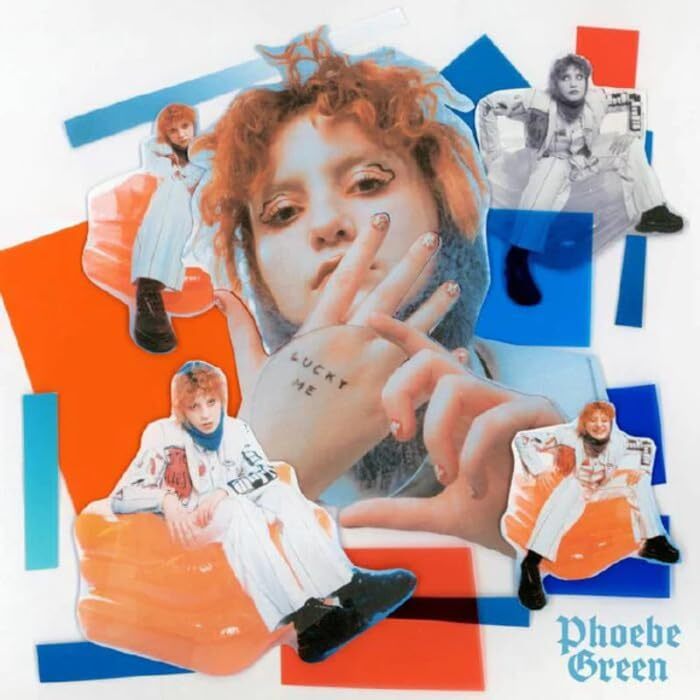 phoebe green lucky me (opaque blue  explicit_lyrics (Vinyl LP)