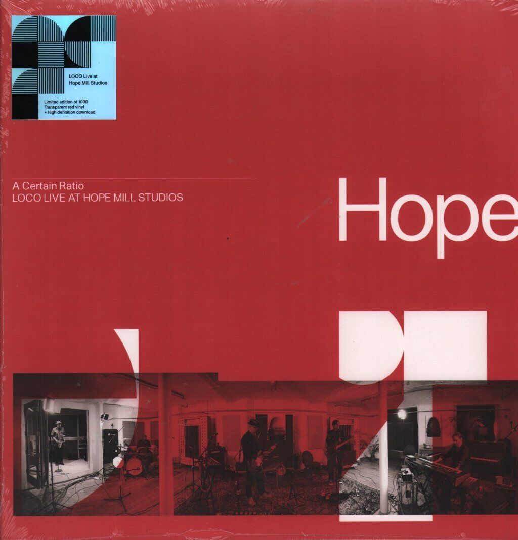 A Certain Ratio Loco Live At Hope Mills Studios LP Vinyl NEW