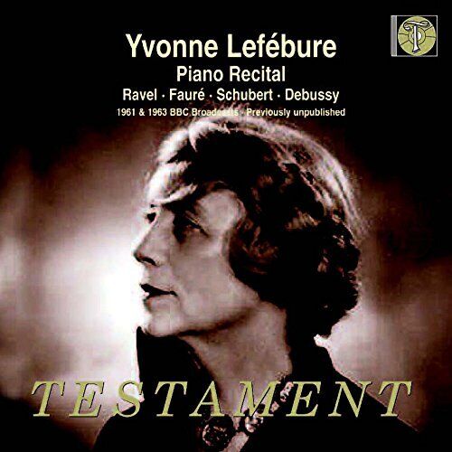 Yvonne Lefébure Klavier-Rezital Yvonne Lefébure - Valses Nobles et Sentimen (CD)