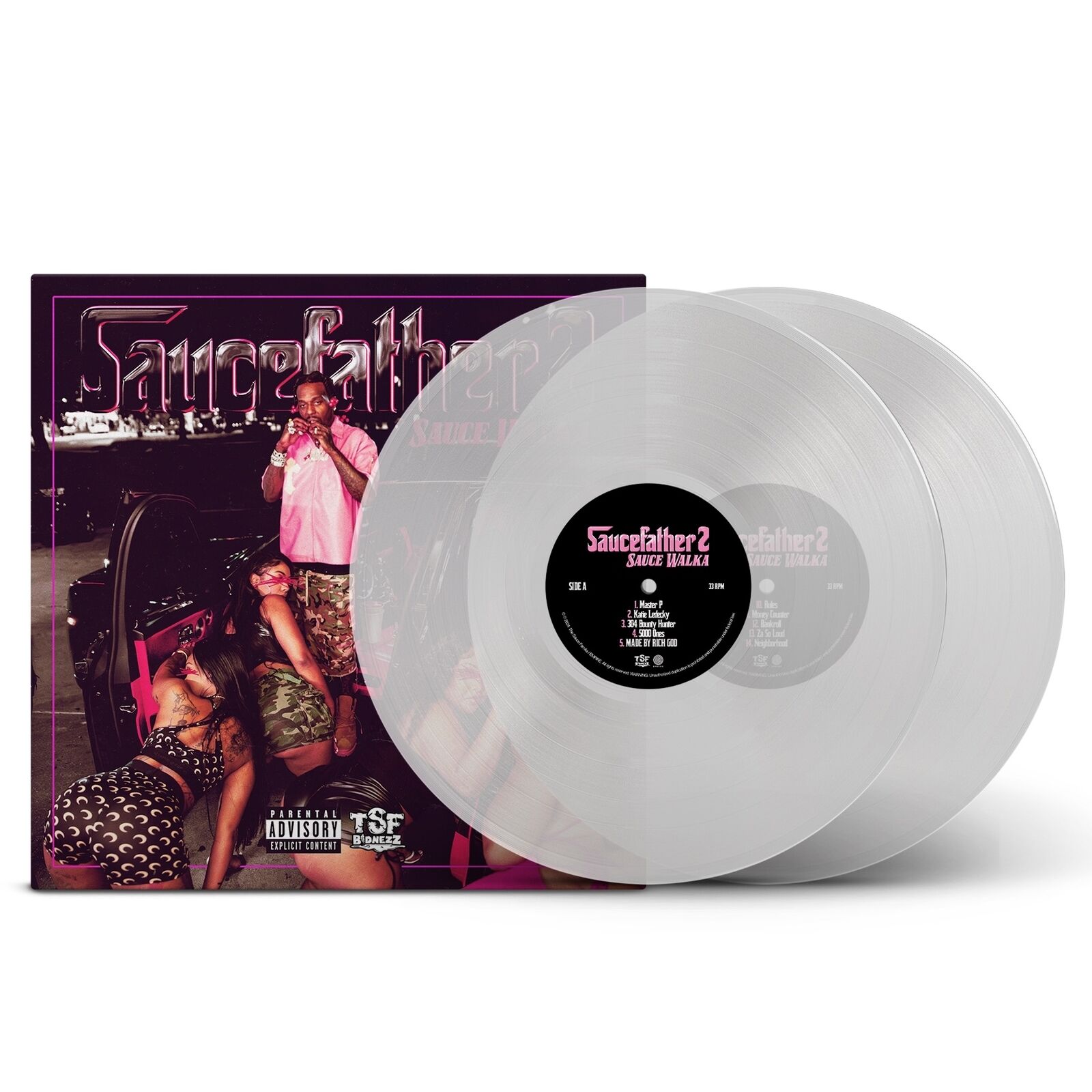 Sauce Walka Saucefather 2 (Vinyl LP) 12" Album (Clear vinyl) (Limited Edition)