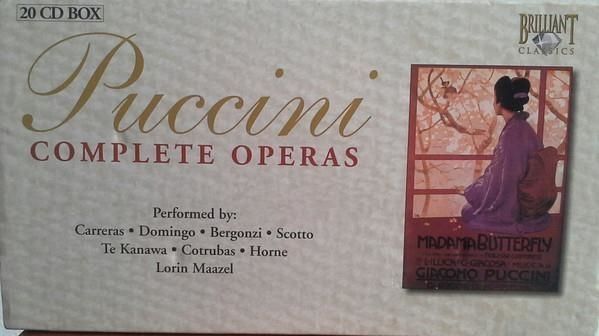 Audio Cd Giacomo Puccini - Complete Operas (20 Cd)
