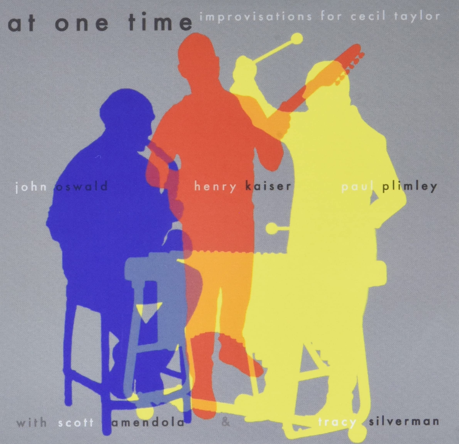 Kaiser / Oswald / Plimley / Amendola /  At One Time Improvisations For Cec (CD)