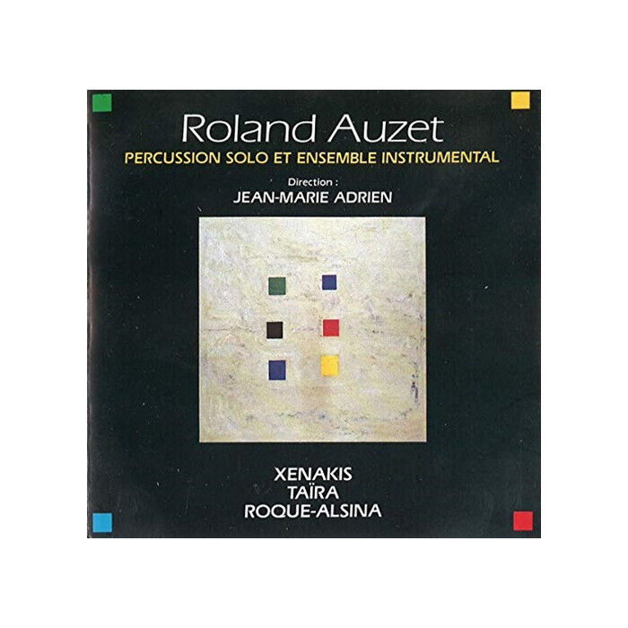Nuovo Roland Auzet Percussion Solo E Set CD Nuovo