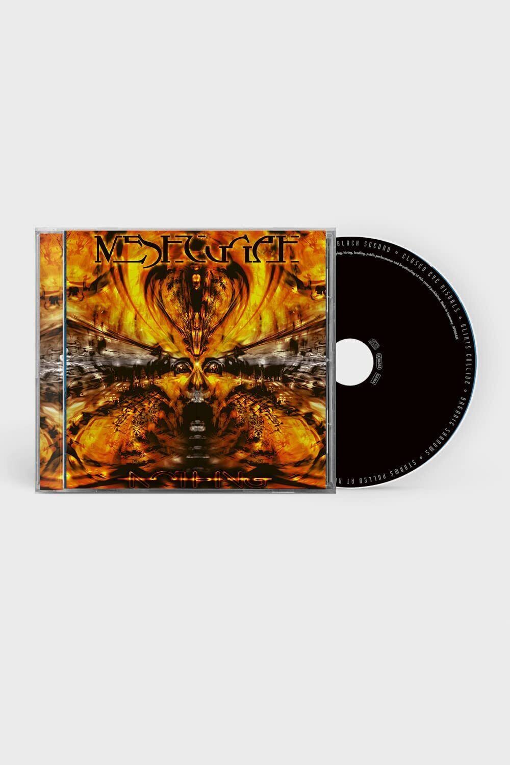 Meshuggah Nothing (CD) Album