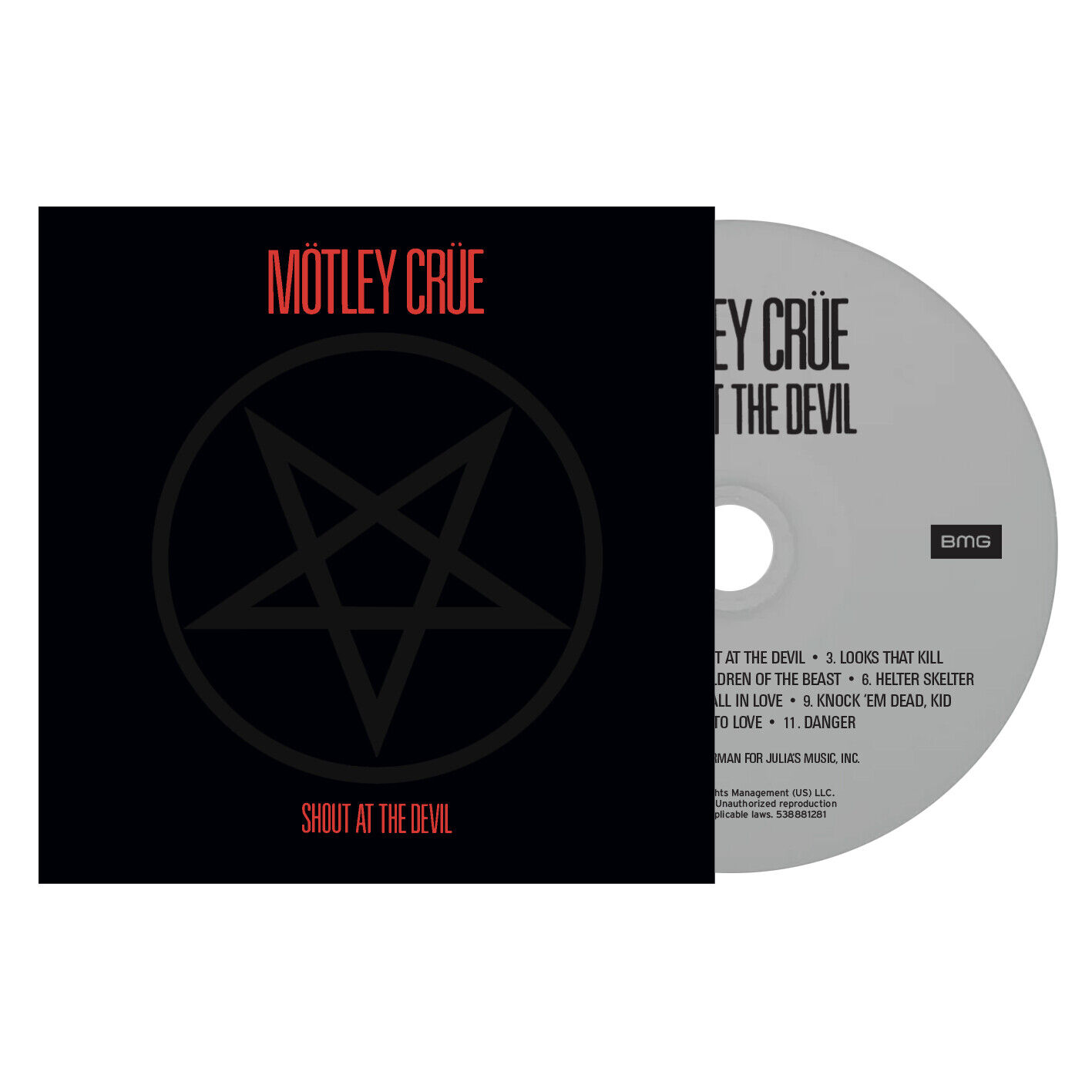 Mötley Crüe Shout at the Devil (CD) 40th Anniversary  Album
