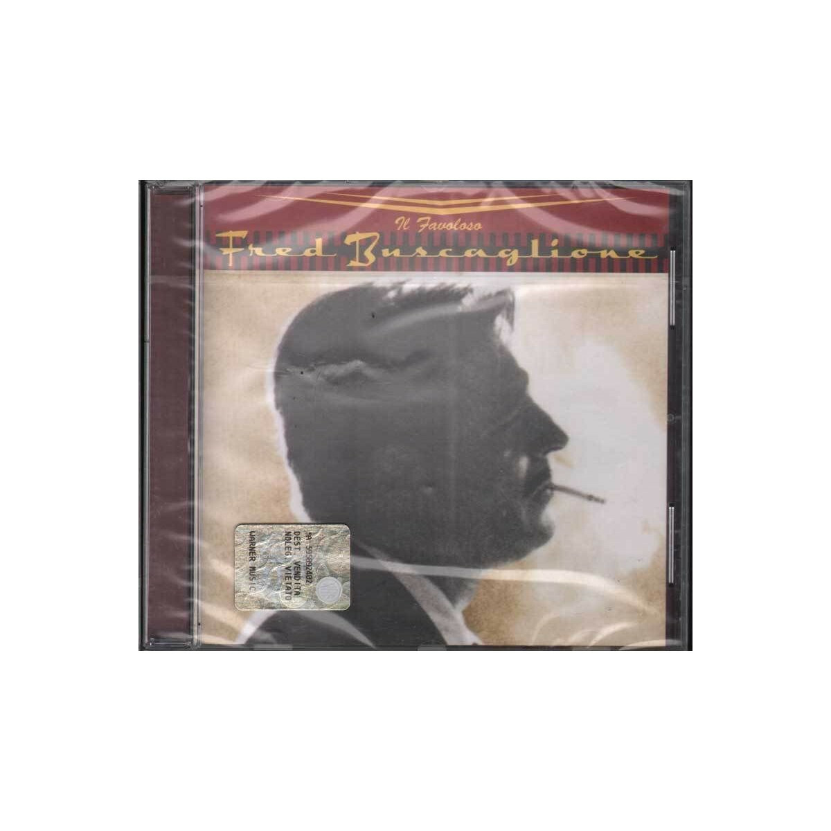 Fred Buscaglione CD Il Favoloso Fred Buscaglione / Warner Fonit ‎Sigillato